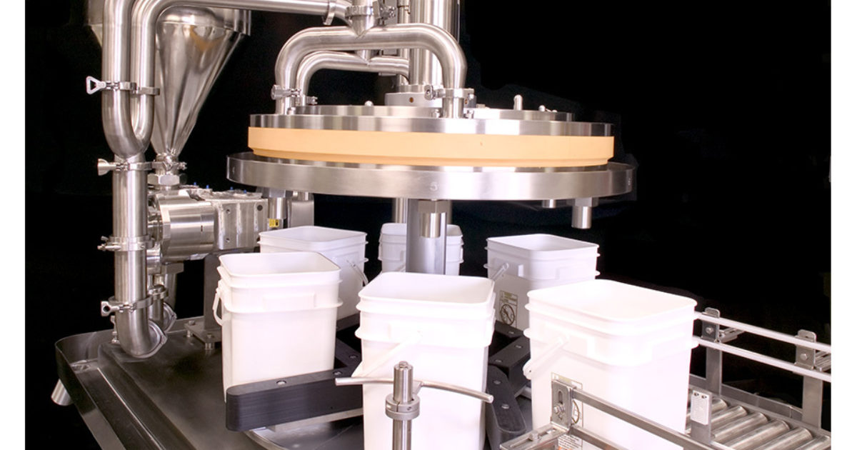 Pail & JuginBox Filling Rotary Volumetric Fillers Pacific